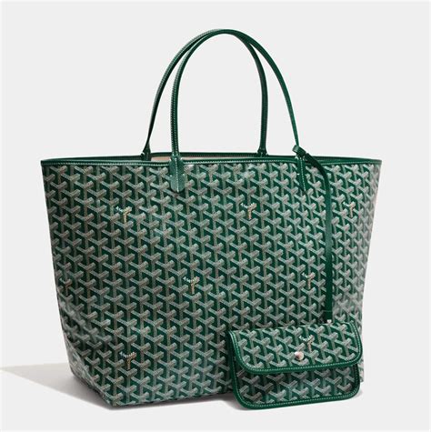 goyard green shoulder bag|goyard shoulder bag men's.